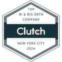 Top BI & Big Data Company according to Clutch