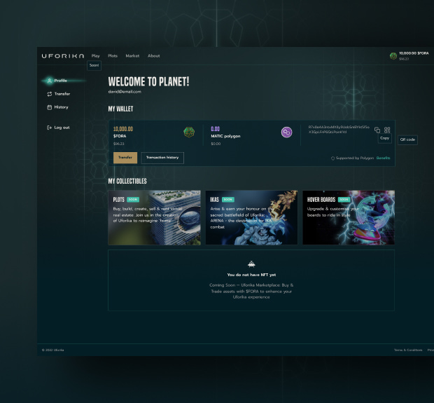 The illustration of Next-gen metaverse gaming platform project