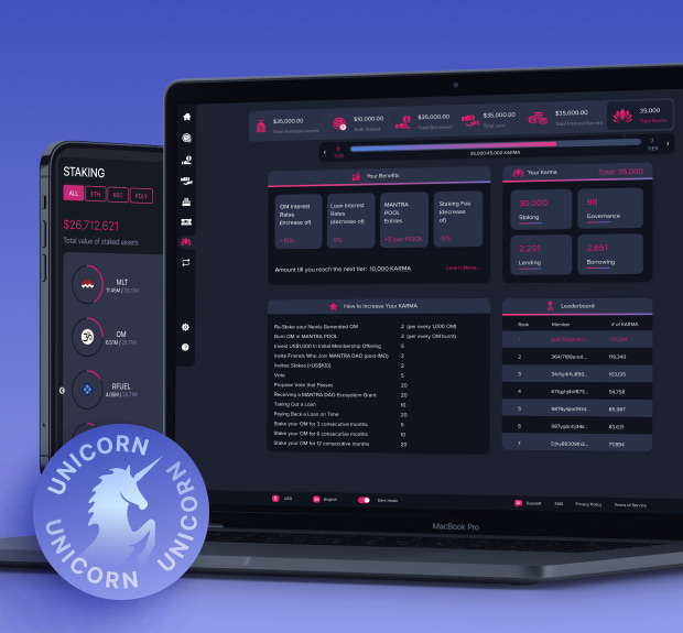 The illustration of Multi‑chain DeFi hub project
