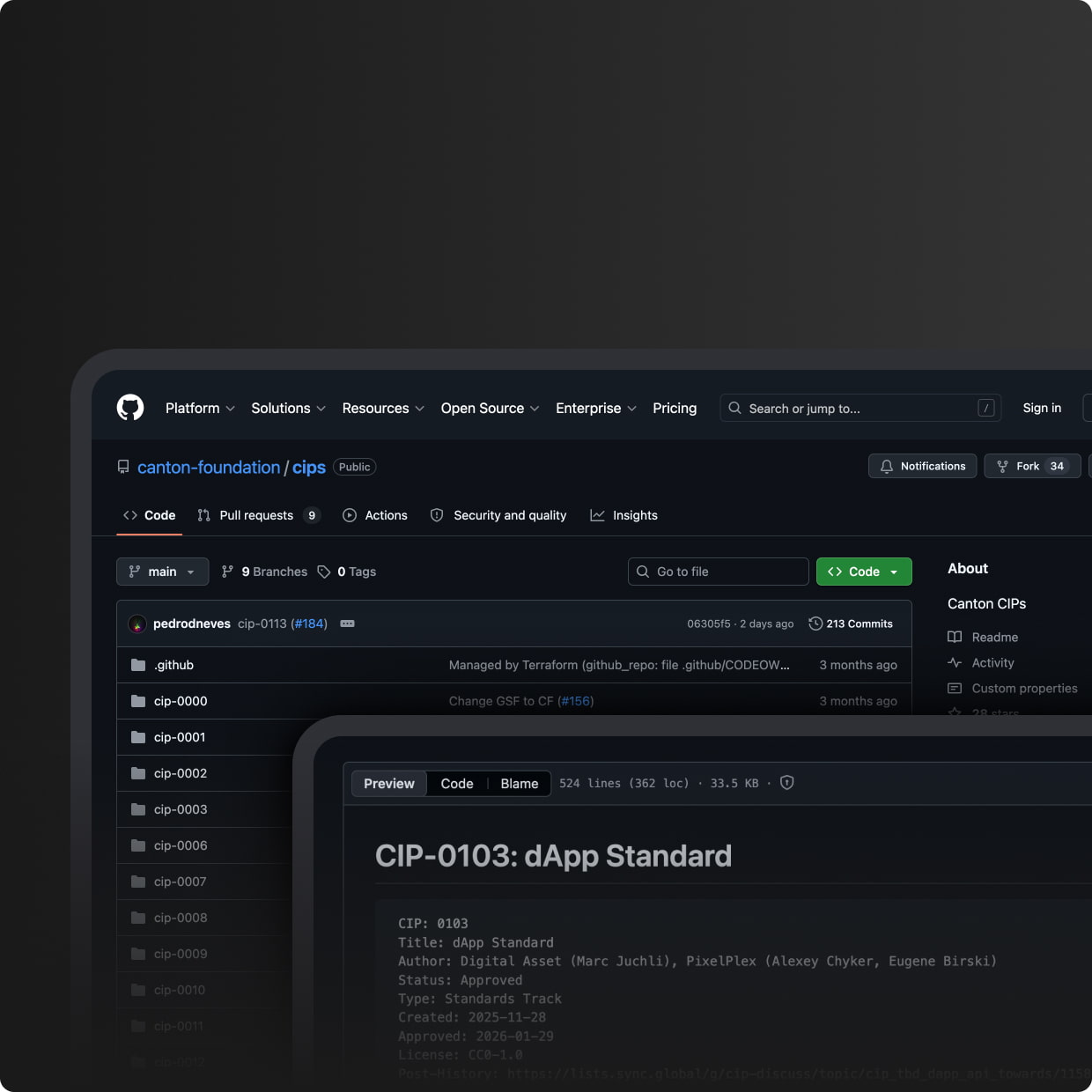 dapp sdk (cip) case preview