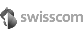 The logo of Swisscom