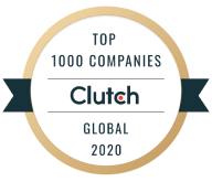 Clutch Top 1000 Services Providers Global 2020