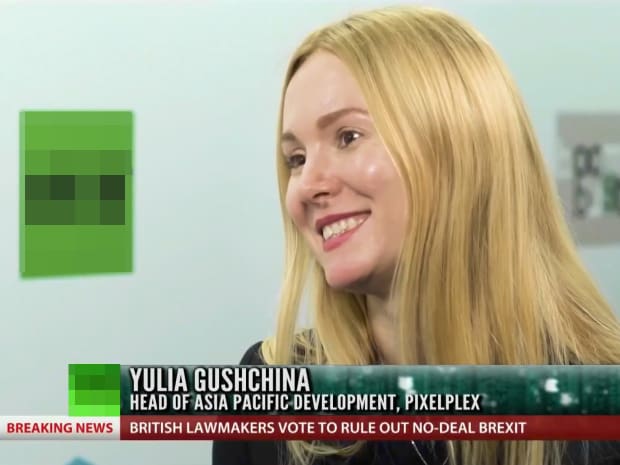 Yulia Gushchina, the Head of Asia Pacific Development of PixelPlex gives an interview