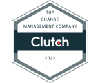 Top change management company 2023 according to Clutch