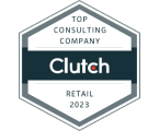 Top consulting company in retail 2023 according to Clutch