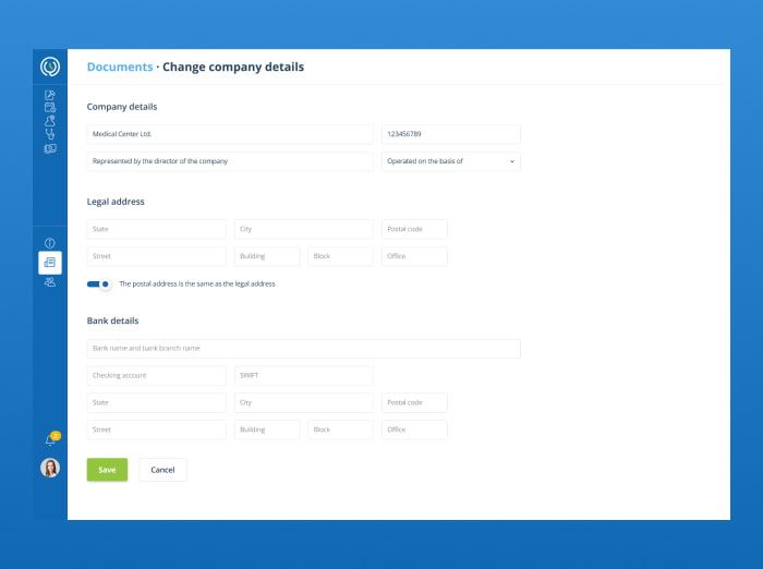 The UI of the flexible schedule page
