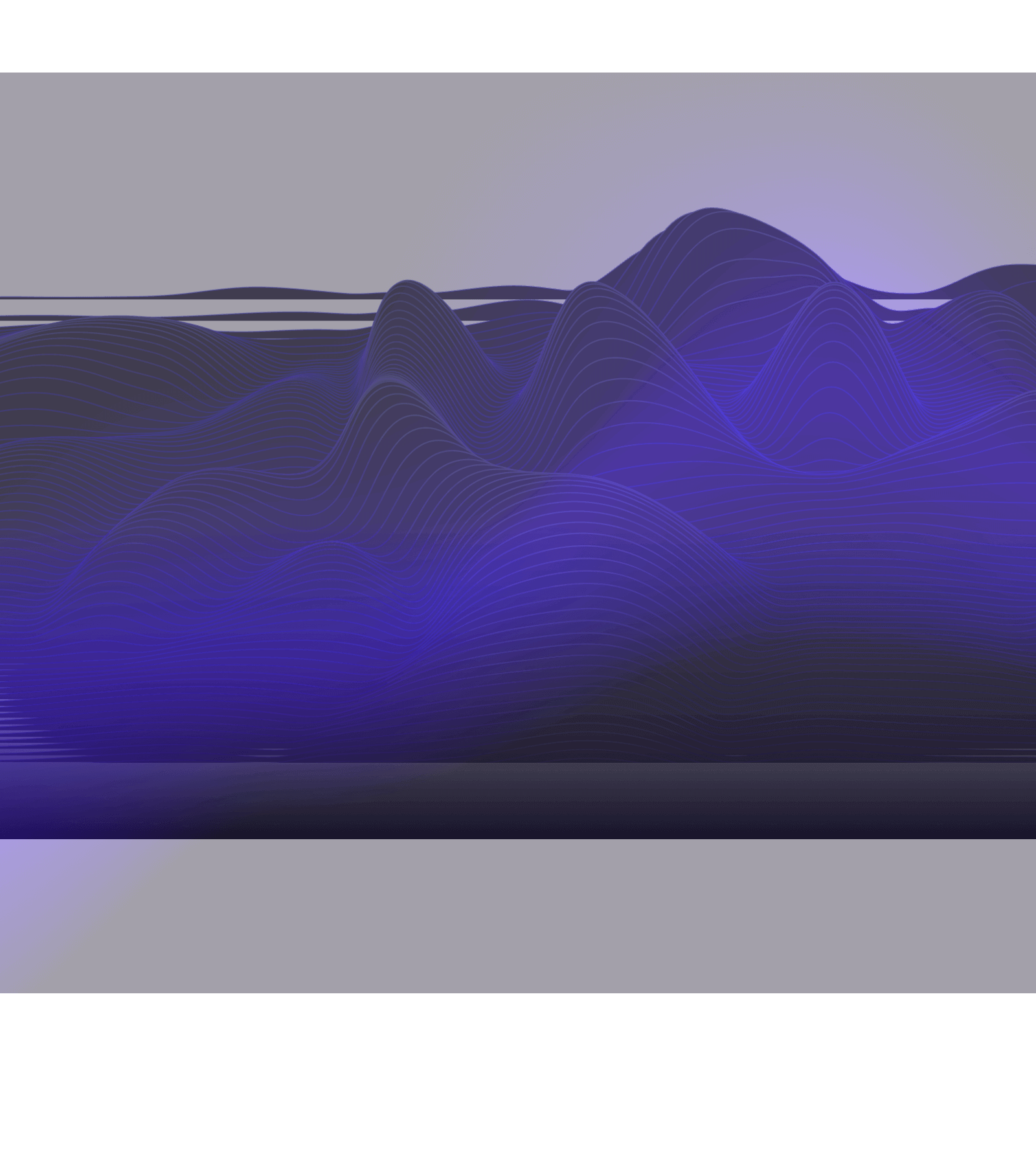 A blue background containing curved lines elements