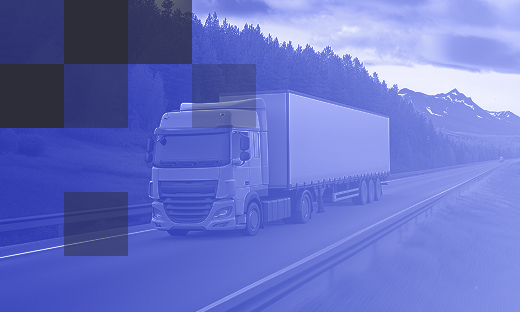 trucks on highway