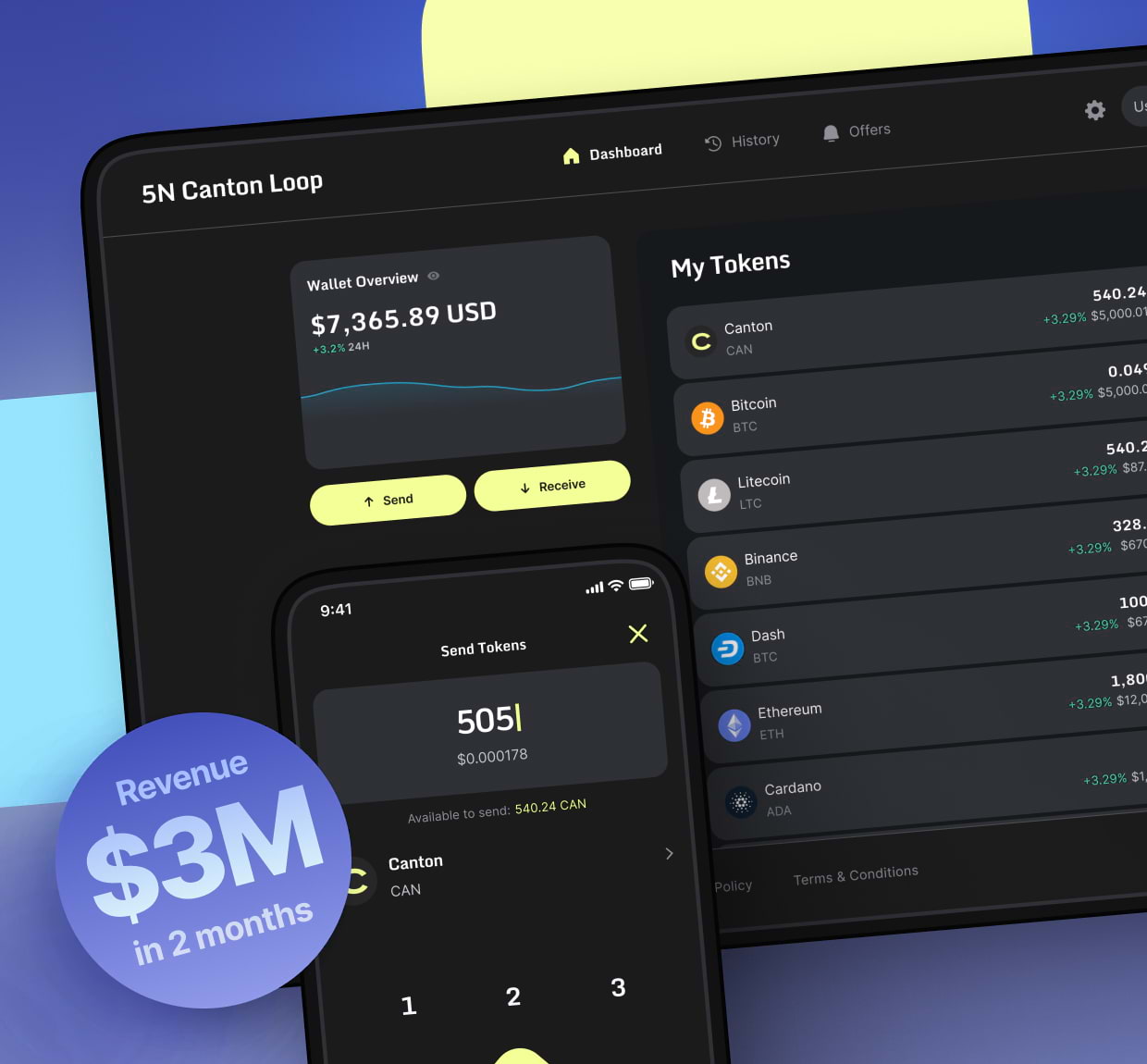 Canton first-to-market non-custodial wallet case preview