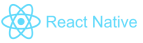 The logo of React Native