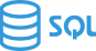 The logo of SQL
