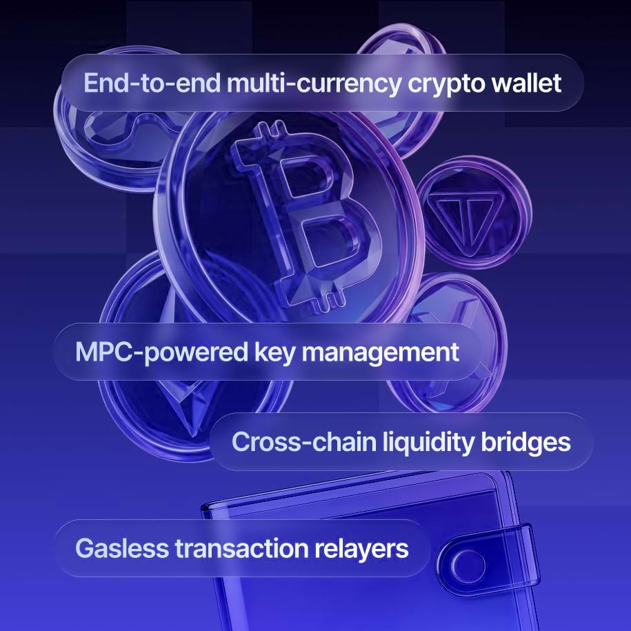 Multi-currency crypto wallet development services