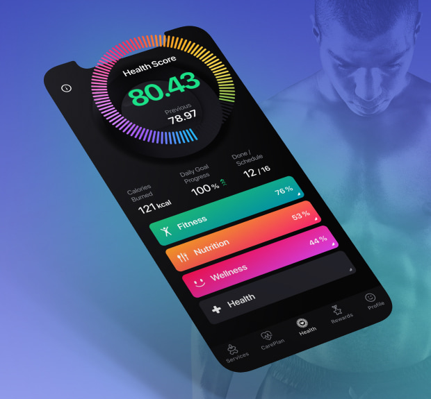 Blockchain-based app for managing health data case preview