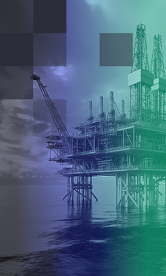 offshore oil rig
