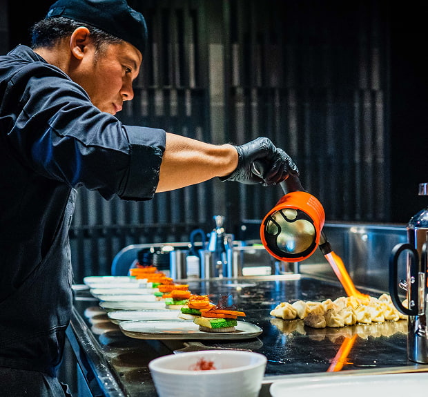 The illustration of Consulting for an NFT marketplace in the restaurant business project