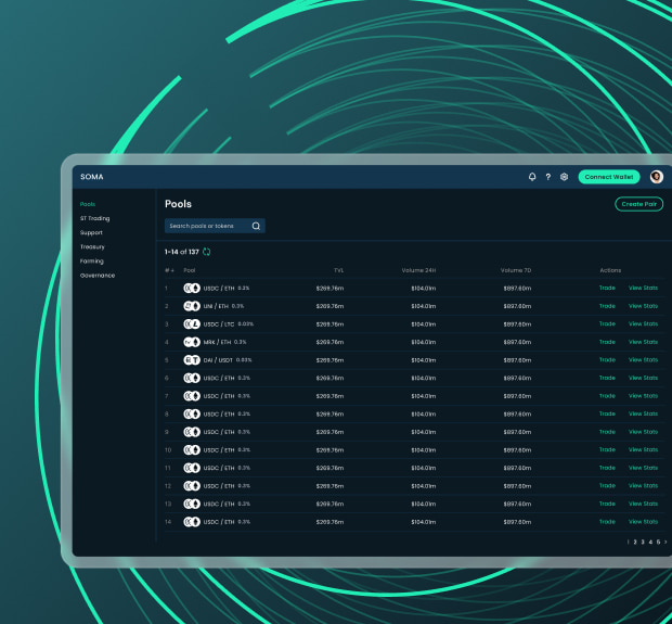 Technology consulting for a DEX platform case preview