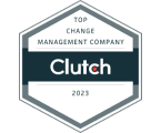 Top change management company 2023 according to Clutch