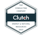 Top change consulting company in energy and natural resources 2023 according to Clutch