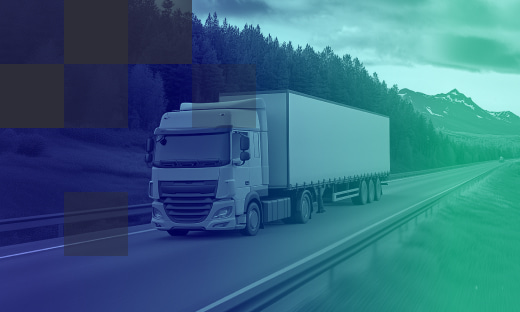 trucks on highway