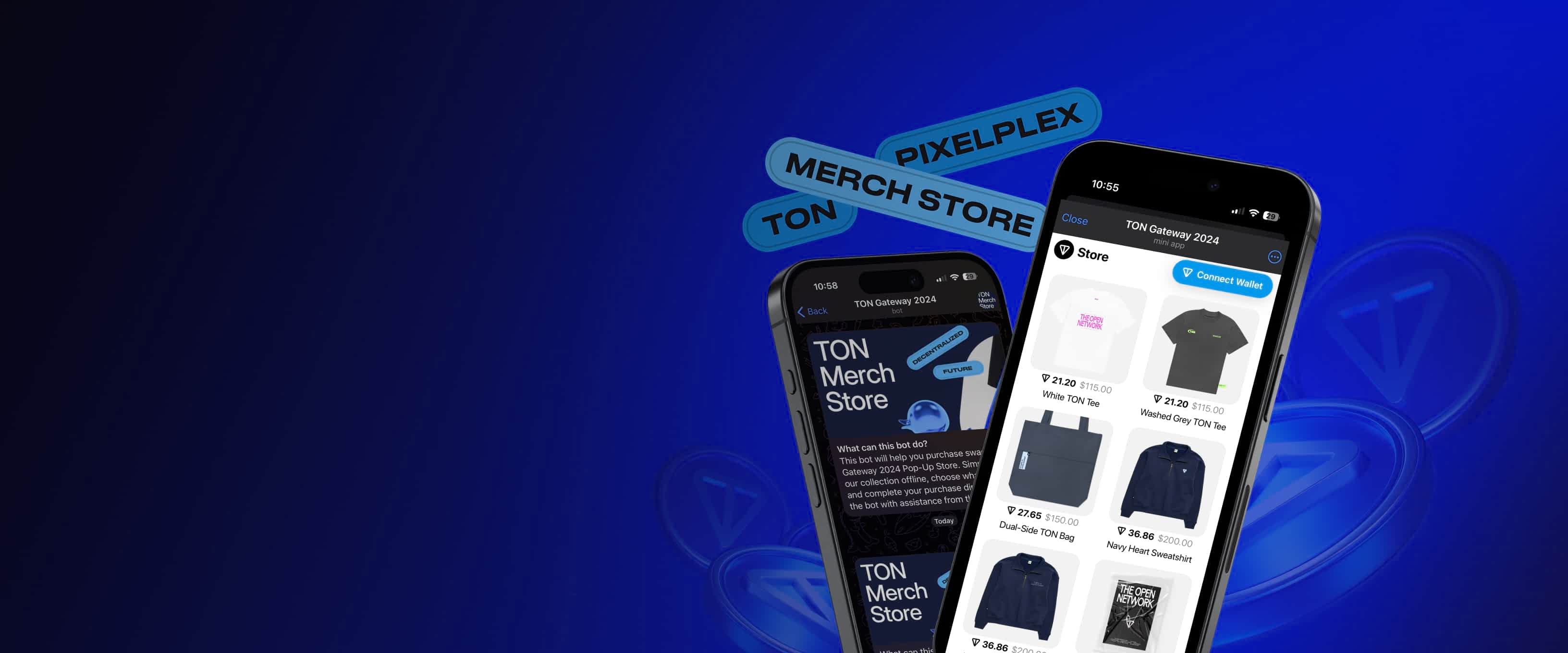 A Telegram Mini App for purchasing branded merchandise at TON Gateway 2024