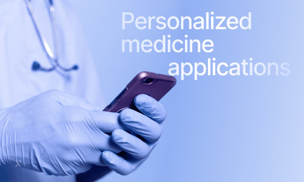 A hand holding a phone with the icon of a microscope on the screen