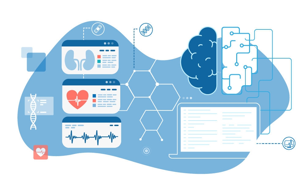 Machine learning examining human body conditions