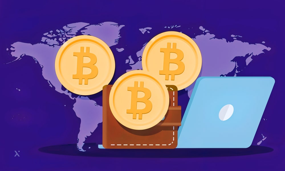 A scheme illustrating the five key types of a blockchain wallet