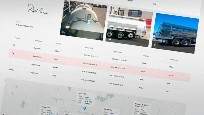 WaterWORX IoT Solution for Water Hauling Process Management