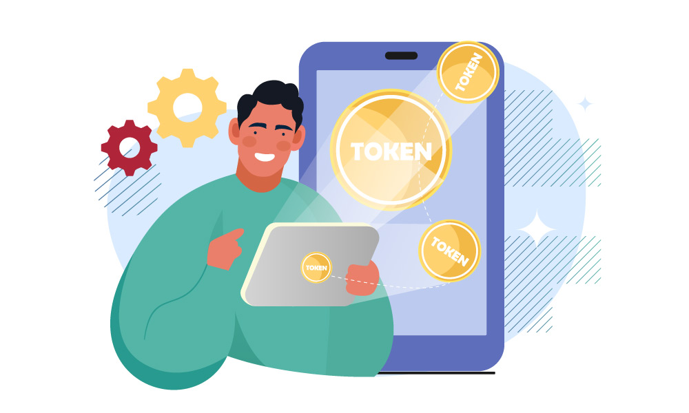 A person analyzing the tokenization process