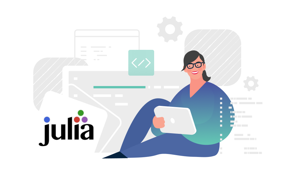 A person studying Julia programming language