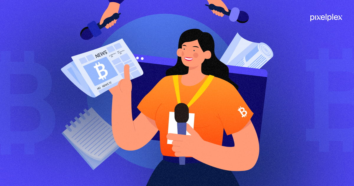 journalist and blockchain and cryptocurrency