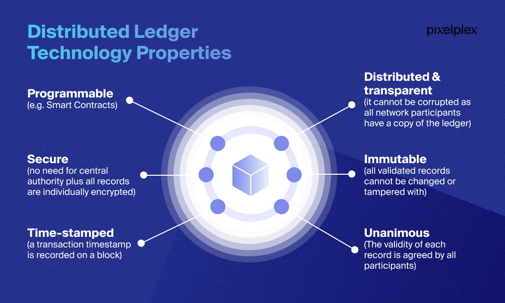 Distributed Ledger Technology Properties