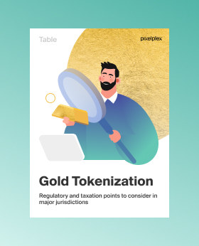 Gold tokenization regulations