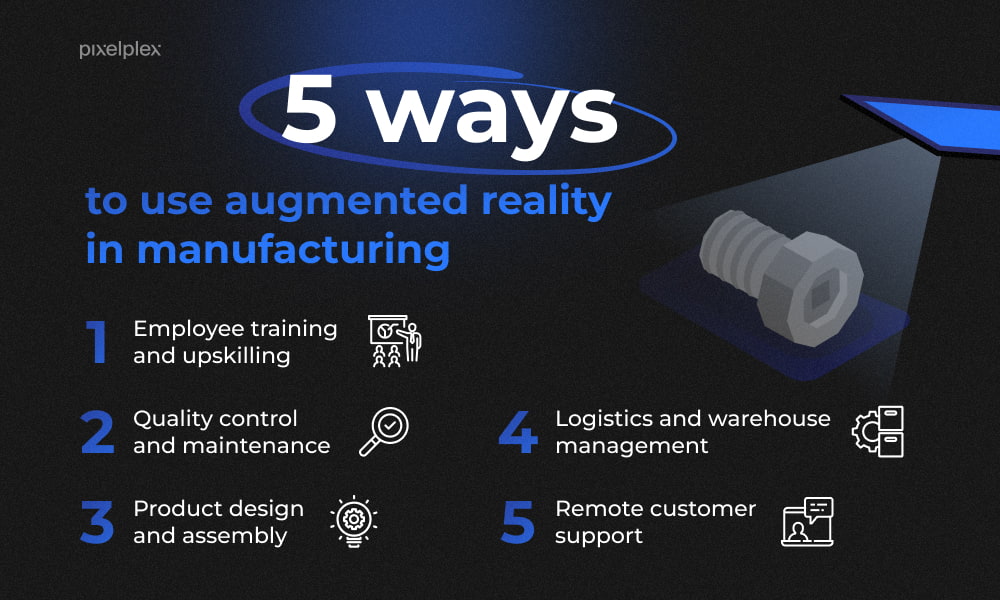 5 Ways To Use Augmented Reality In Manufacturing In 2023