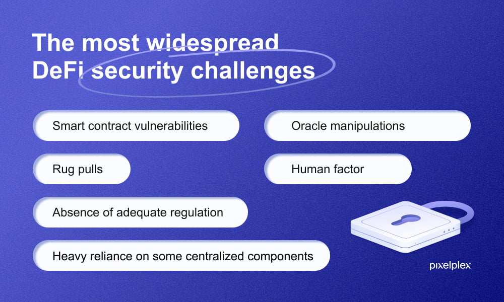 Most common DeFi security challenges