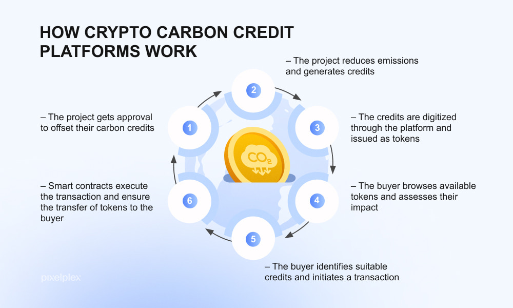 How carbon credit platforms work