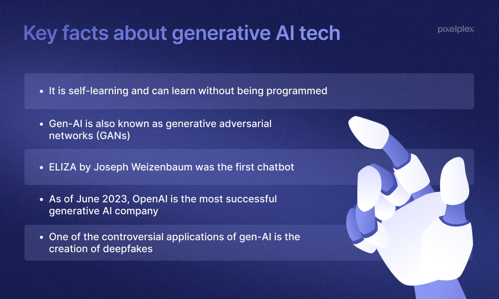 Key facts about generative AI