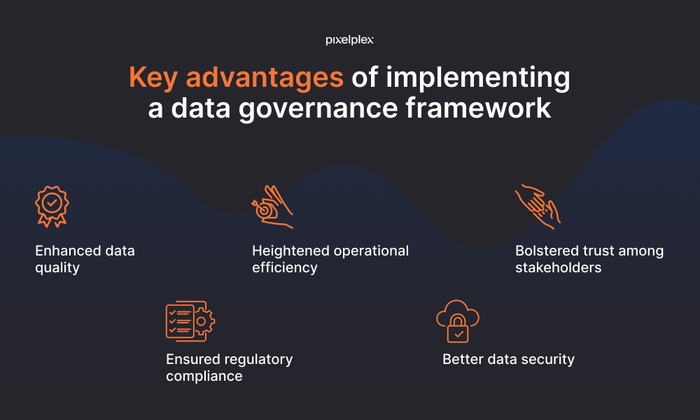 Benefits of data governance framework