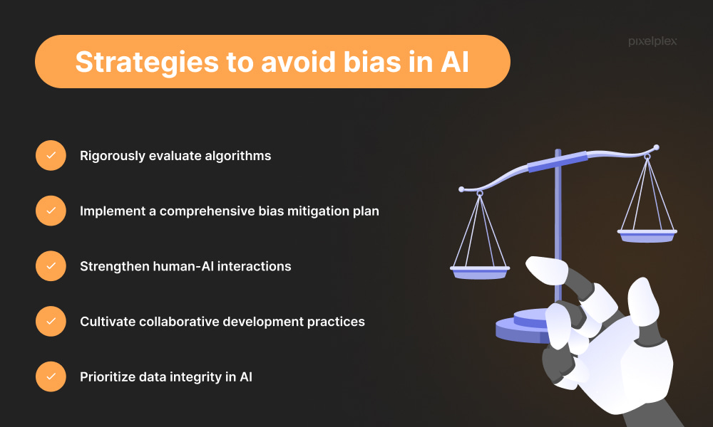 Strategies to avoid bias in AI