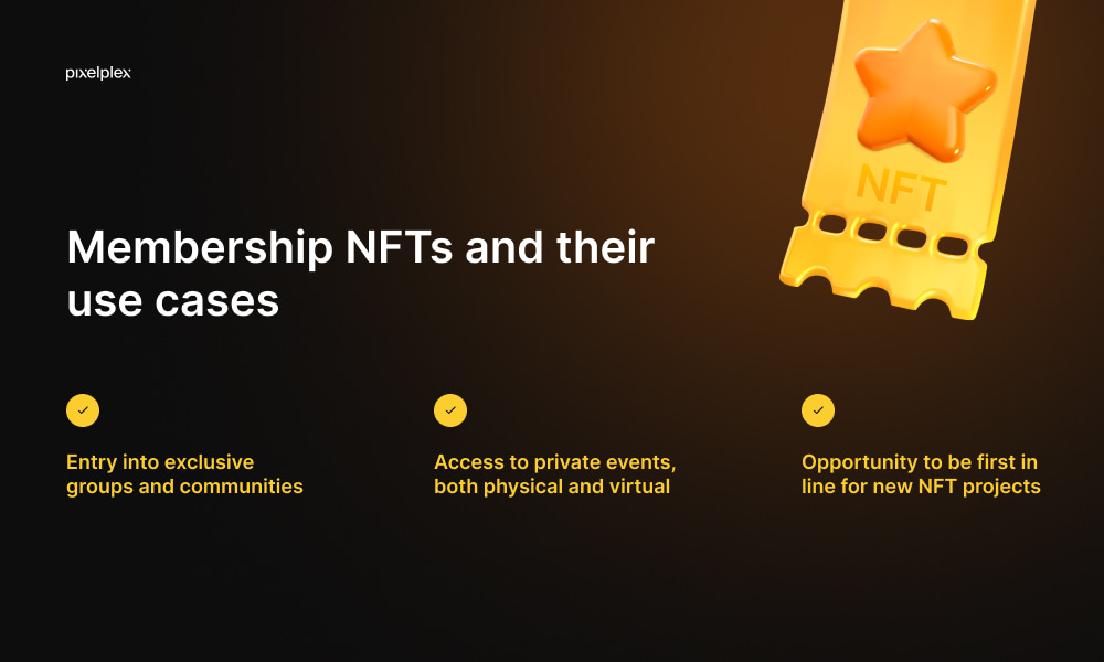 Membership NFTs and their use cases