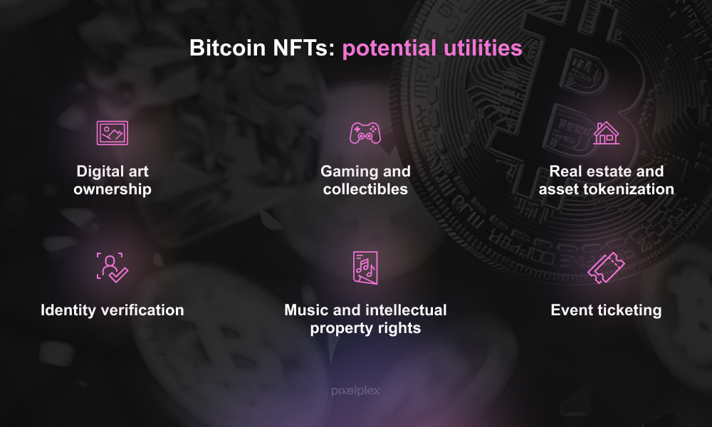 Bitcoin NFTs: potential utilities