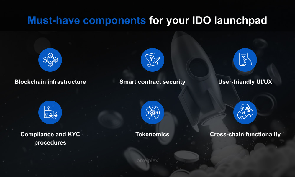 Must-have components for your IDO launchpad