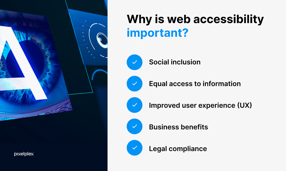 Why is web accessibility important