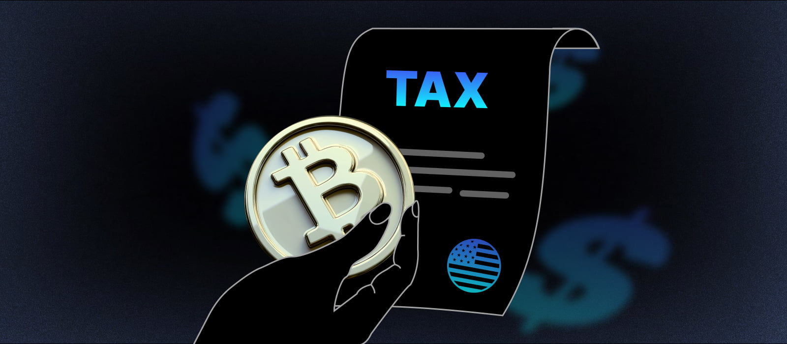 Bitcoin token and tax paper