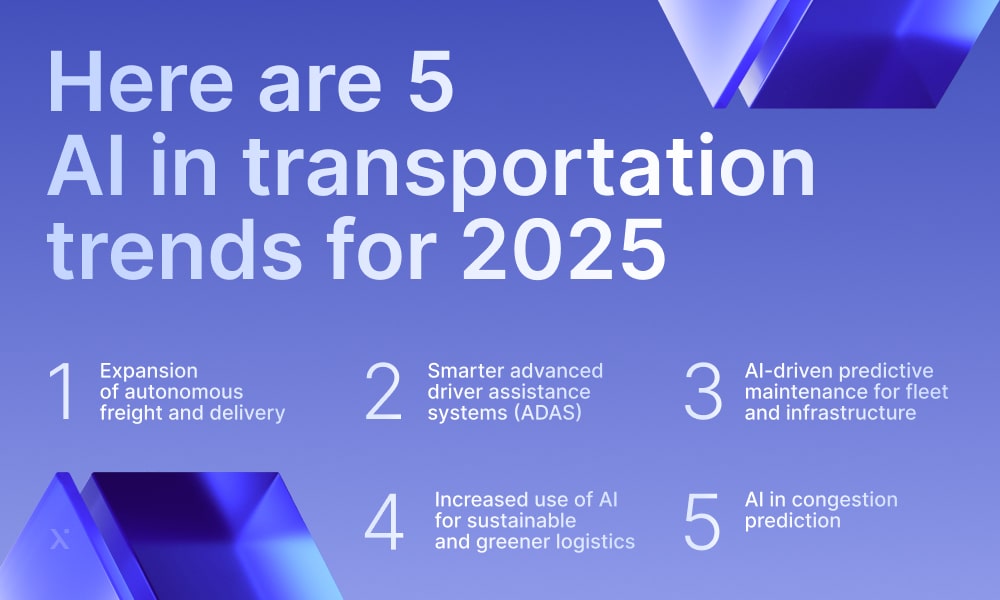 trends ai in transportation 