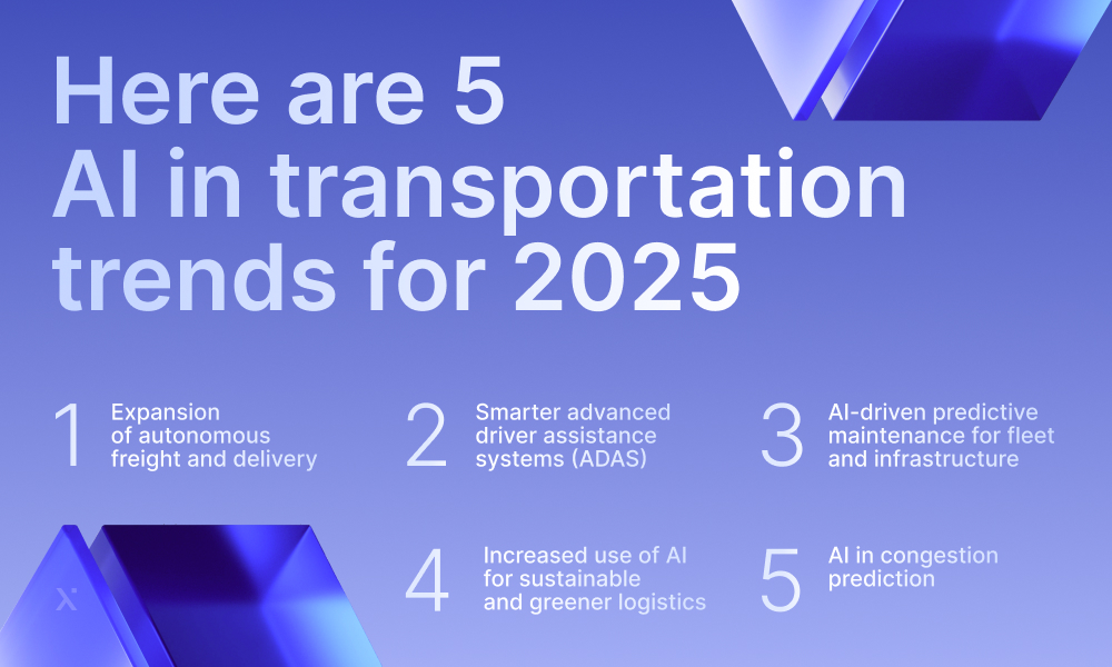 trends ai in transportation 