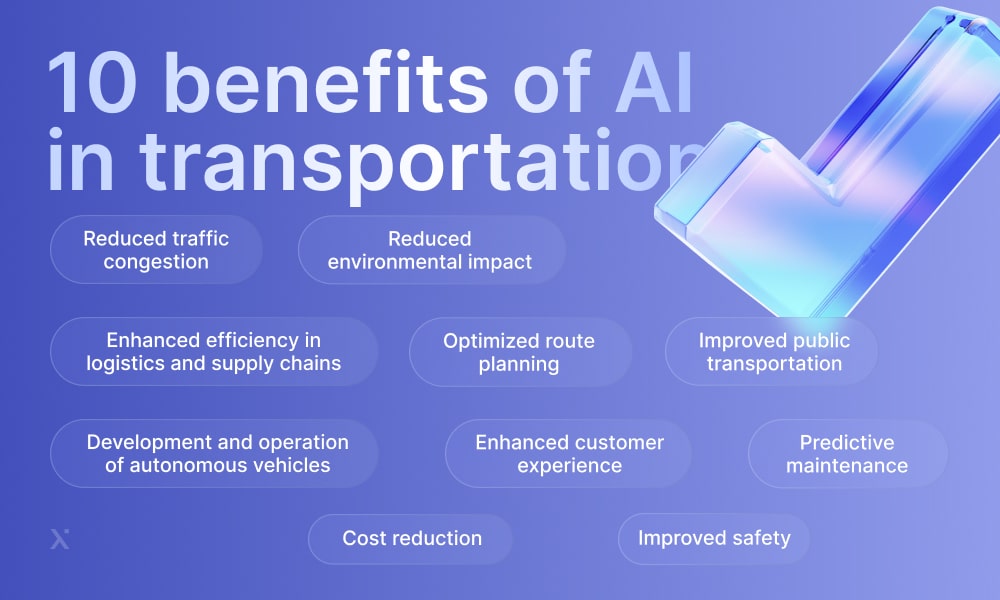 benefits of ai in transportation