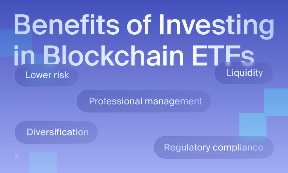 benefits of blockchain etfs