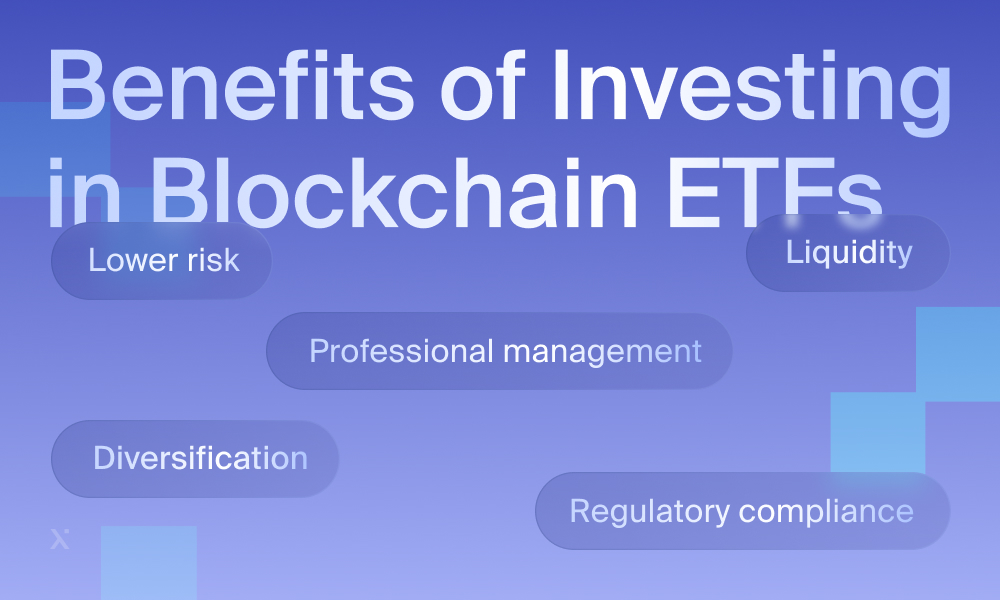 benefits of blockchain etfs