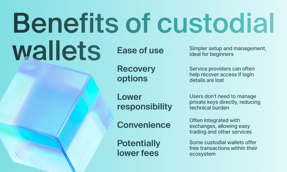 Benefits of Custodial Wallets